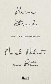 Vorderes Coverbild Nach Notat zu Bett