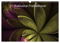 Exklusive Fraktalkunst / AT-Version (Wandkalender 2025 DIN A3 quer), CALVENDO Monatskalender