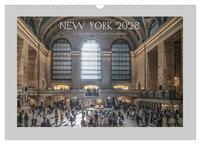 Vorderes Coverbild New York – Von Brooklyn zur Grand Central Station (Wandkalender 2026 DIN A3 quer), CALVENDO Monatskalender