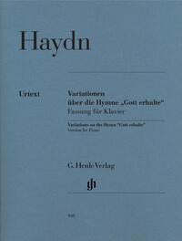 Joseph Haydn - Variationen über die Hymne "Gott erhalte", Fassung für Klavier