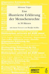 Vorderes Coverbild Eine illustrierte Erklärung der Menschenrechte in 30 Skizzen