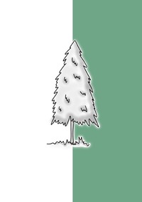 Notizheft Wald Tanne