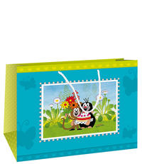 Vorderes Coverbild Trötsch Der kleine Maulwurf 3D Geschenktasche