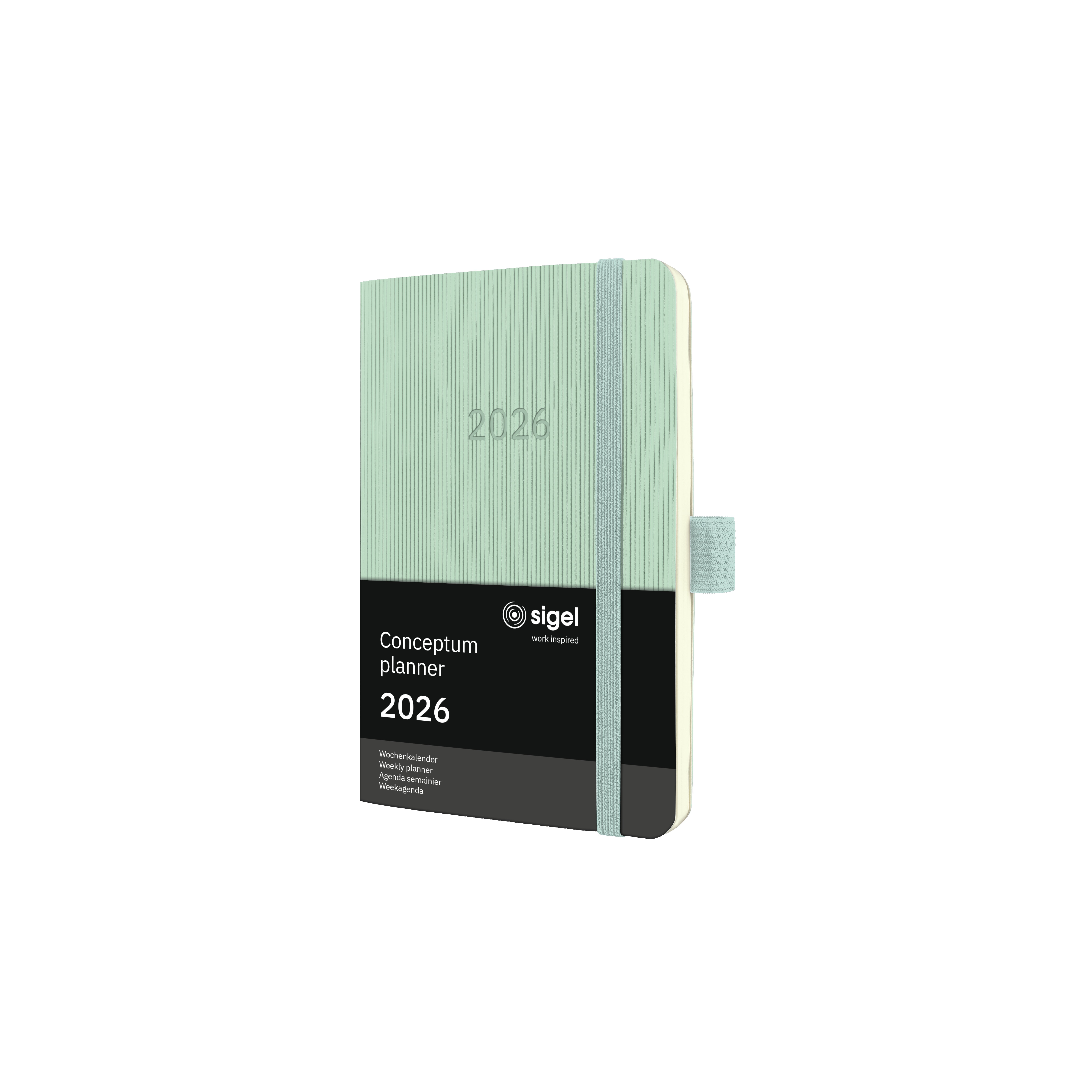 SIGEL C2639 Wochenkalender Conceptum 2026, ca. A6, , mintgrün