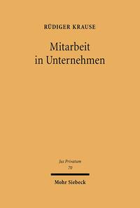Mitarbeit in Unternehmen