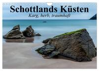 Schottlands Küsten. Karg, herb, traumhaft (Wandkalender 2026 DIN A4 quer), CALVENDO Monatskalender