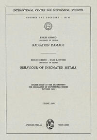 Radiation Damage. Behaviour of Insonated Metals