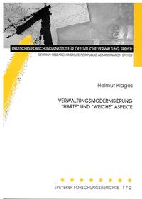 Verwaltungsmodernisierung: "harte" und "weiche" Aspekte