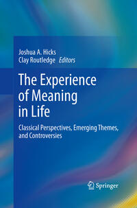 The Experience of Meaning in Life
