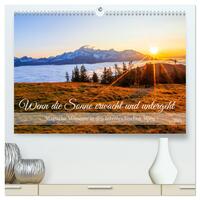 Vorderes Coverbild Wenn die Sonne erwacht und untergeht (hochwertiger Premium Wandkalender 2025 DIN A2 quer), Kunstdruck in Hochglanz
