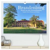 Brandenburg - Rund um den Schwielowsee (hochwertiger Premium Wandkalender 2025 DIN A2 quer), Kunstdruck in Hochglanz