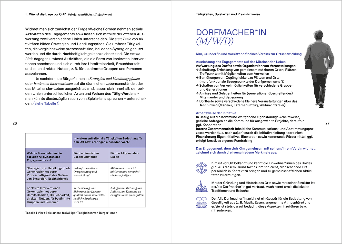 Beispielinhalt (Bild) Gesellschaftlicher Zusammenhalt in der Praxis