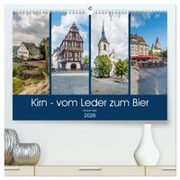 Kirn - vom Leder zum Bier (hochwertiger Premium Wandkalender 2026 DIN A2 quer), Kunstdruck in Hochglanz