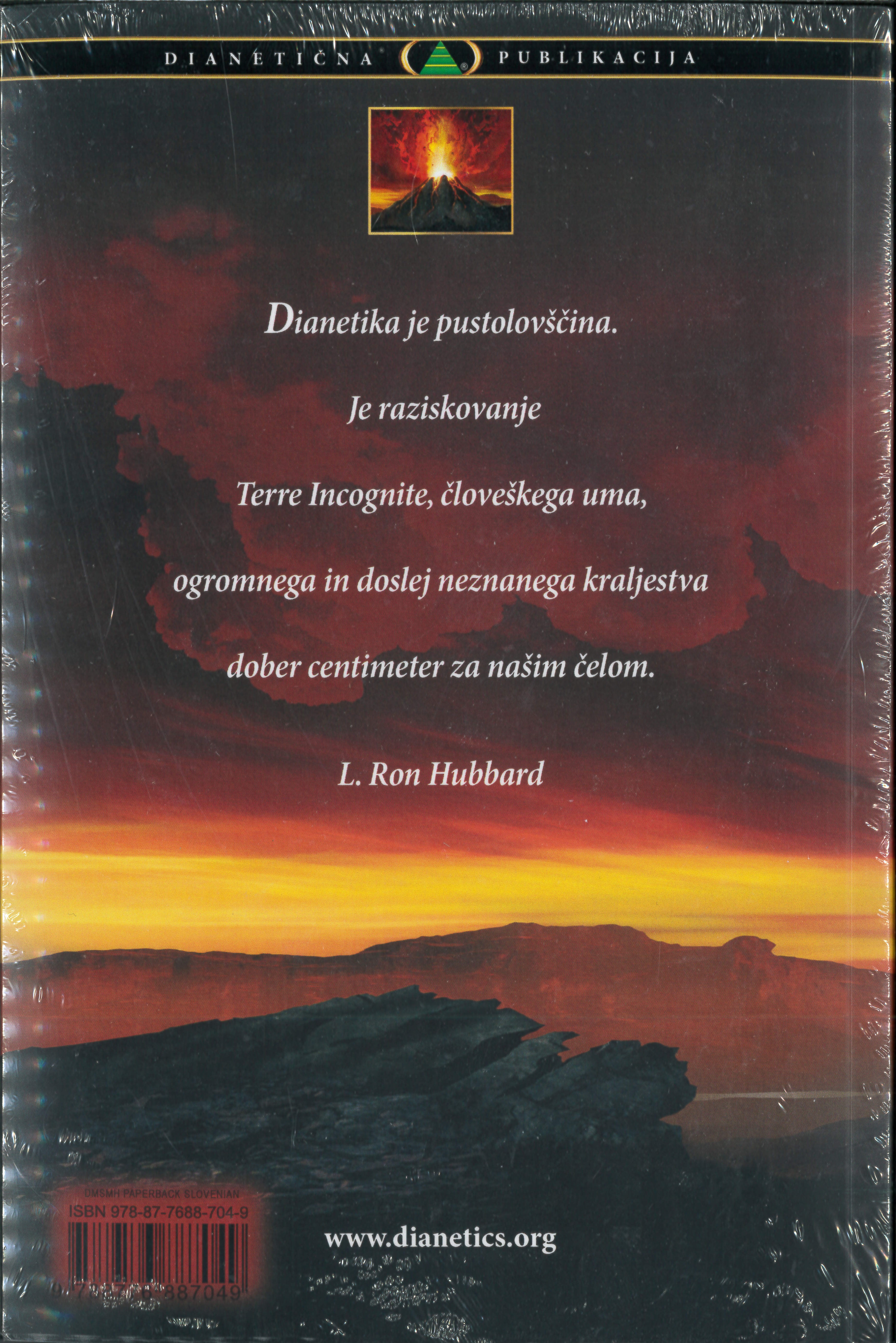 Rückseitencover Dianetika