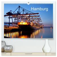 Hamburg (hochwertiger Premium Wandkalender 2025 DIN A2 quer), Kunstdruck in Hochglanz