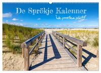 De Sprökje Kalenner "We proten platt" (Wandkalender 2026 DIN A2 quer), CALVENDO Monatskalender