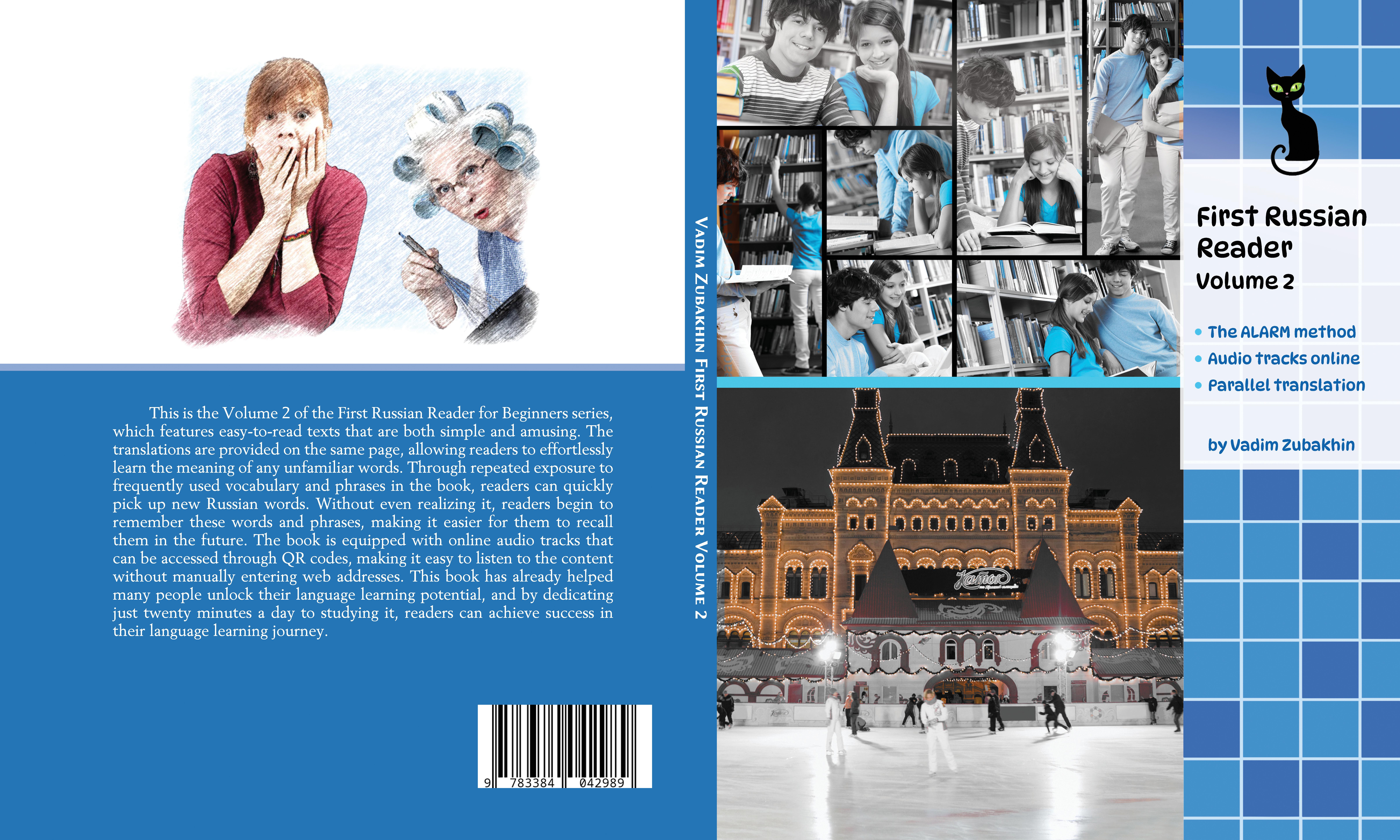 Gesamtes Coverbild Learn Russian Language with First Russian Reader Volume 2