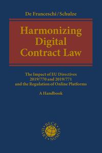 Harmonizing Digital Contract Law