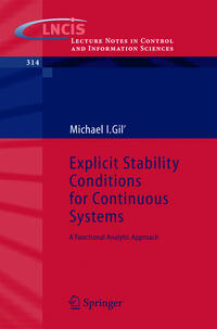Explicit Stability Conditions for Continuous Systems