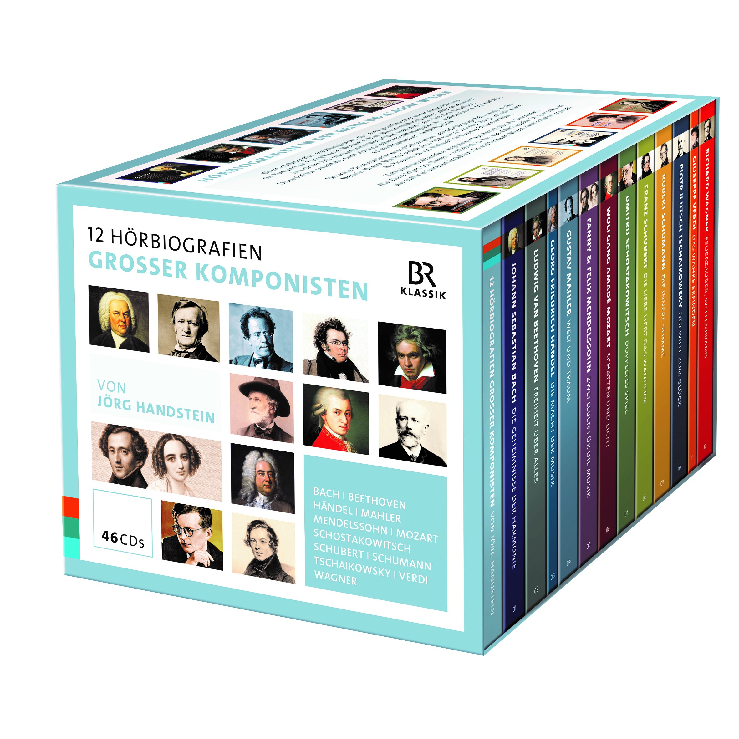12 Hörbiografien großer Komponisten