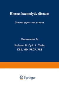Rhesus haemolytic disease