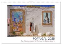 Portugal. Die Algarve zwischen Faro und Castro Marim (Wandkalender 2025 DIN A3 quer), CALVENDO Monatskalender
