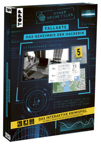 Cyber Crime Files – Fallakte: Das Geheimnis der Hackerin – Das geniale Krimispiel mit über 30 Beweismitteln