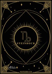 Edles Notizbuch Sternzeichen Steinbock | Designed by Alfred Herler
