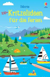Vorderes Coverbild 100+ Kritzelideen für die Ferien