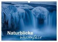 Naturblicke - Wasserfälle (Wandkalender 2025 DIN A3 quer), CALVENDO Monatskalender