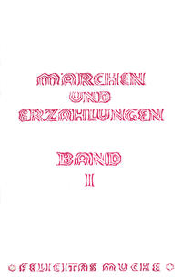 Märchen und Erzählungen