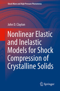 Nonlinear Elastic and Inelastic Models for Shock Compression of Crystalline Solids