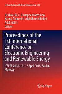 Vorderes Coverbild Proceedings of the 1st International Conference on Electronic Engineering and Renewable Energy