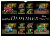 Geliebte Oldtimer Traktoren (Wandkalender 2025 DIN A3 quer), CALVENDO Monatskalender