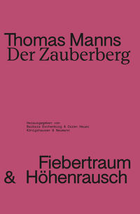 Vorderes Coverbild Thomas Manns Der Zauberberg