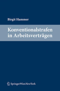 Vorderes Coverbild Konventionalstrafen in Arbeitsverträgen