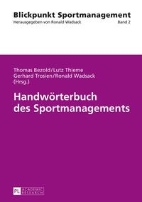 Vorderes Coverbild Handwörterbuch des Sportmanagements