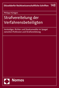 Strafvereitelung der Verfahrensbeteiligten