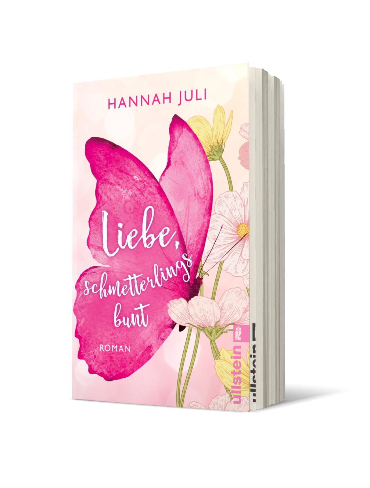 Liebe, schmetterlingsbunt