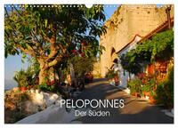 Peloponnes - Der Süden (Wandkalender 2026 DIN A3 quer), CALVENDO Monatskalender