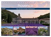 Provence, der sinnliche Süden Frankreichs (Tischkalender 2025 DIN A5 quer), CALVENDO Monatskalender