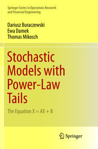 Vorderes Coverbild Stochastic Models with Power-Law Tails