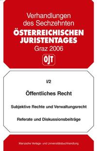 Öffentliches Recht Subjektive Rechte und Verwaltungsrecht