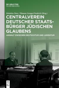 Vorderes Coverbild Centralverein deutscher Staatsbürger jüdischen Glaubens