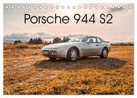 ´89 Porsche 944 S2 (Tischkalender 2025 DIN A5 quer), CALVENDO Monatskalender