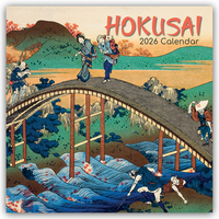 Hokusai 2026 – 16-Monatskalender