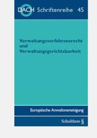 Vorderes Coverbild Verwaltungsverfahren und Verwaltungsgerichtsbarkeit