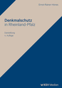 Vorderes Coverbild Denkmalschutz in Rheinland-Pfalz