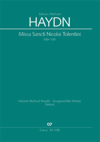 Missa Sancti Nicolai Tolentini (Klavierauszug)