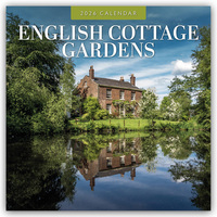 English Cottage Gardens – Englische Cottage-Gärten 2026 – 16-Monatskalender